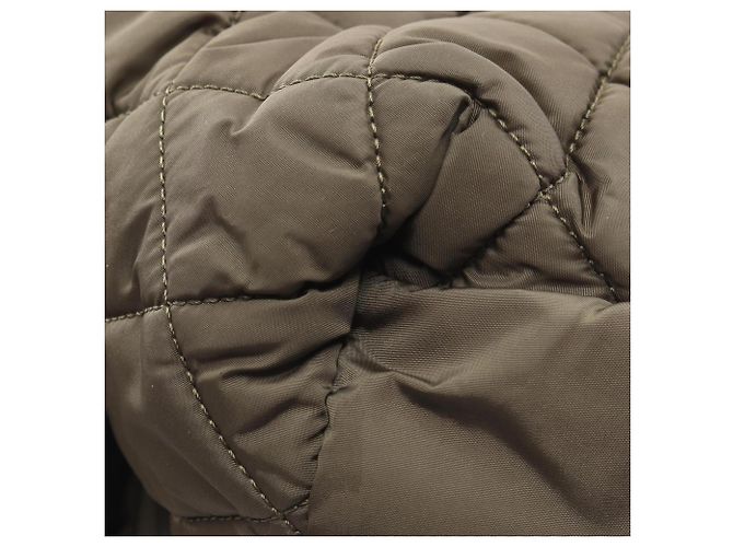 Chanel Coco Cocoon MM Check Tote Bag Mehrfarben Khaki - Ansicht 7