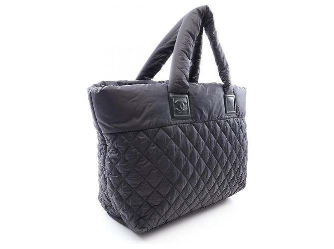Chanel Coco Cocoon MM Tote Bag Schwarz - Ansicht 2