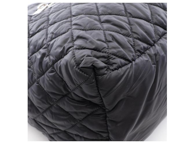 Chanel Coco Cocoon MM Tote Bag Schwarz - Ansicht 8