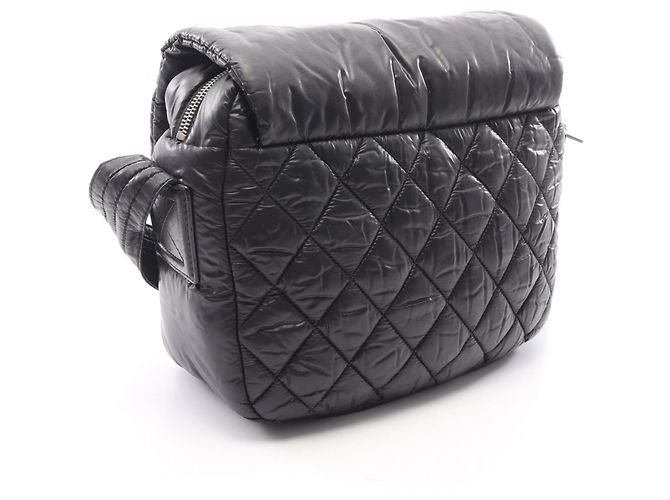 Borsa a tracolla Chanel Coco Cocoon Small Messenger Nero - vista 2