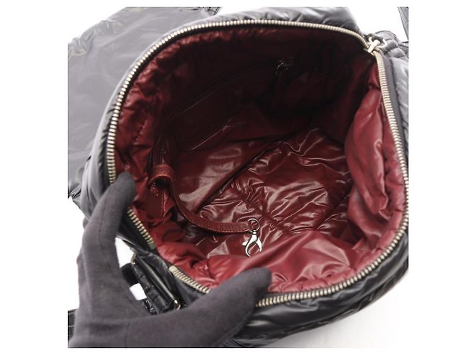 Borsa a tracolla Chanel Coco Cocoon Small Messenger Nero - vista 3