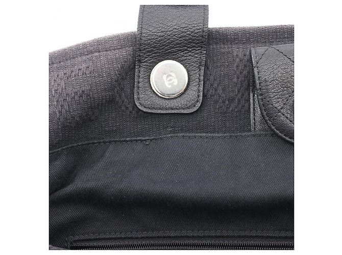 Borsa Shopping Grande Chanel Coco Mark Nero - vista 15