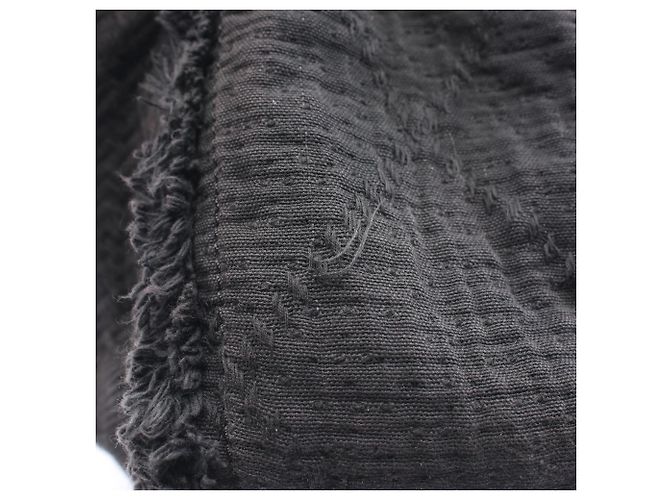 Borsa Shopping Grande Chanel Coco Mark Nero - vista 8