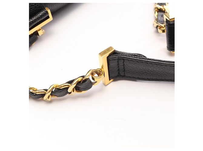 Mochila/Bolso Chanel Coco Mark Negro - vista 10