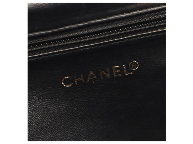 Mochila/Bolso Chanel Coco Mark Negro - vista 4