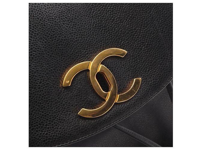 Mochila/Bolso Chanel Coco Mark Negro - vista 9