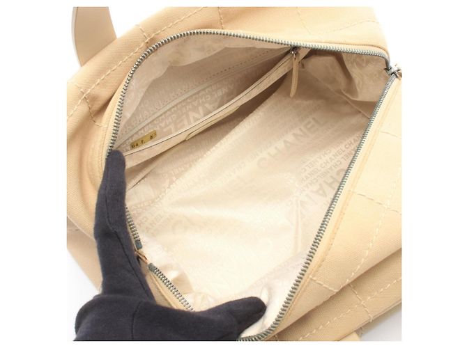 Chanel Chocolate Bar Handtasche Beige - Ansicht 3