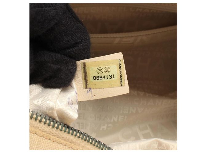 Chanel Chocolate Bar Handtasche Beige - Ansicht 5