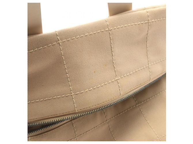 Chanel Chocolate Bar Handtasche Beige - Ansicht 7