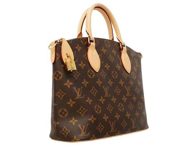 Borsa Louis Vuitton Monogram Neo Lockit PM Marrone - vista 2