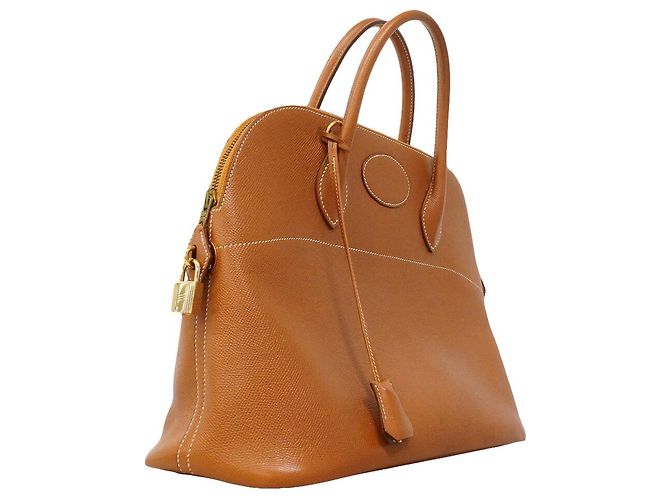 Hermès Borsa Hermes Bolide 35 D'oro - vista 2