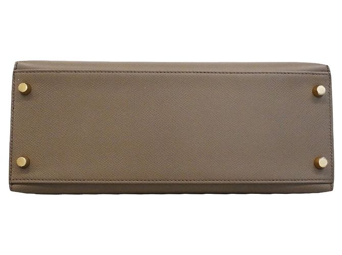 Hermès Borsa Hermes Kelly 28 Grigio - vista 3