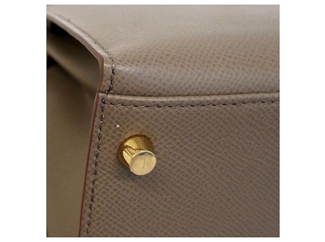 Hermès Borsa Hermes Kelly 28 Grigio - vista 6