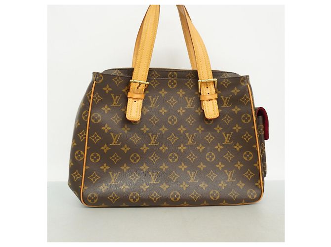 Louis Vuitton Monogram Multiplicité Schultertasche Braun - Ansicht 11
