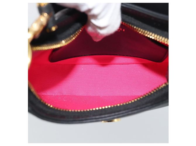 Bulgari Bvlgari Serpenti Ellipse Leather Mini Nero - vista 5