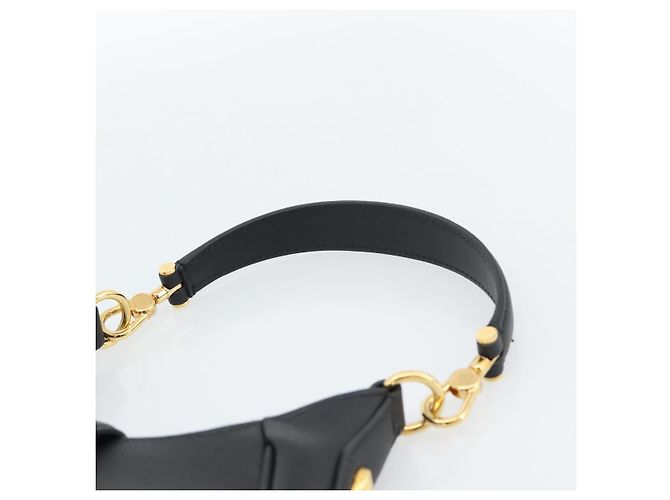 Bulgari Bvlgari Serpenti Ellipse Leather Mini Nero - vista 7