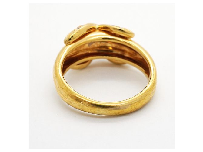 Tiffany & Co. Ehering aus 18K Gelbgold mit Diamanten - Ansicht 8