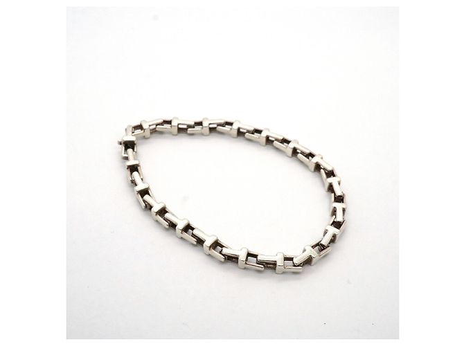 Bracciale con charm Tiffany & Co. T Narrow - vista 2