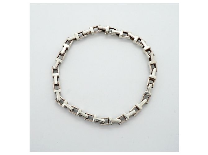 Bracciale con charm Tiffany & Co. T Narrow - vista 3
