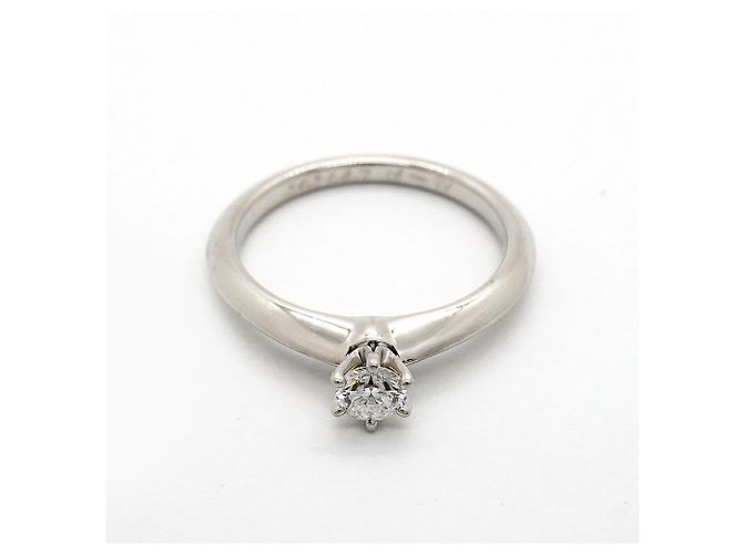 Tiffany & Co. Solitärring aus Platin 950 - Ansicht 3