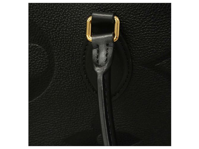 Borsa Tote Louis Vuitton Monogram Empreinte OnTheGo GM Nero - vista 7