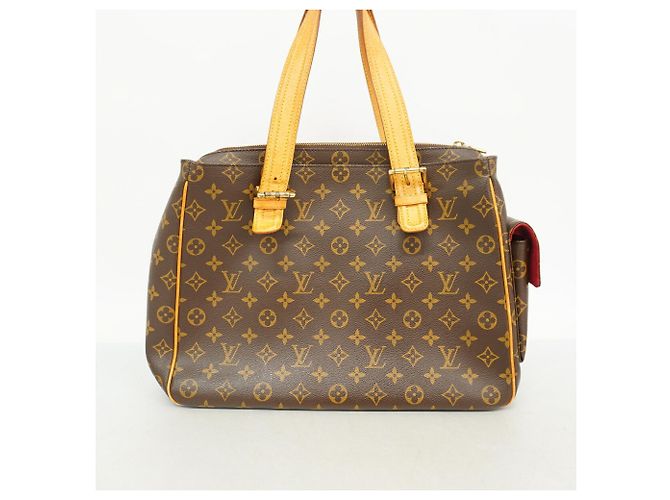 Borsa Tote Louis Vuitton Monogram Multiplicité Marrone - vista 9