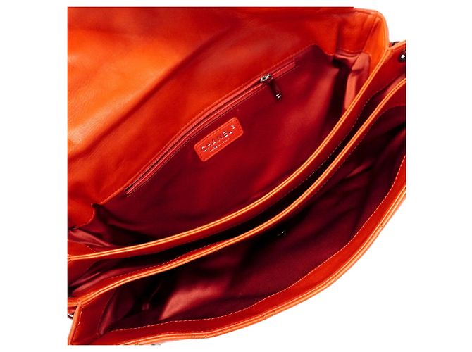 Borsa a tracolla Chanel Matelassé Rosso - vista 4