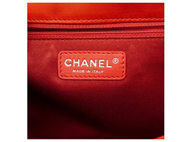 Borsa a tracolla Chanel Matelassé Rosso - vista 5