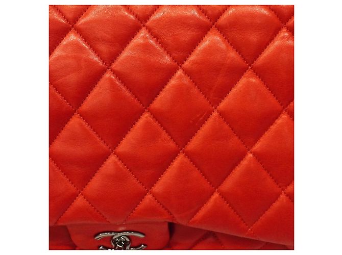 Borsa a tracolla Chanel Matelassé Rosso - vista 8