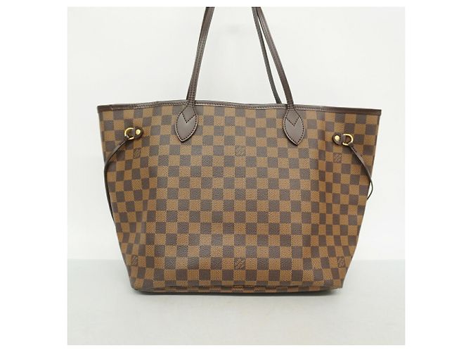 Borsa Tote Louis Vuitton Damier Neverfull MM Damier ebene - vista 11