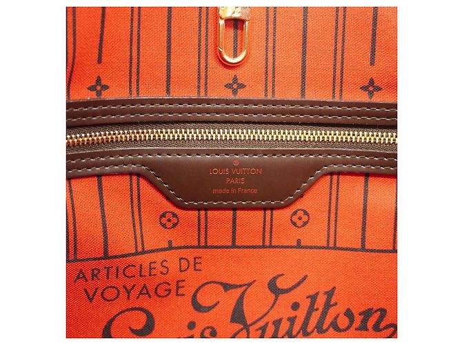 Borsa Tote Louis Vuitton Damier Neverfull MM Damier ebene - vista 5
