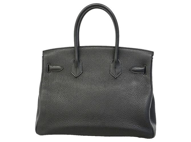 Hermès Borsa Hermes Birkin 30 in pelle Togo nera Nero - vista 10