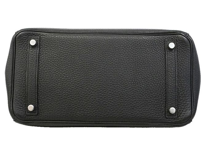 Hermès Borsa Hermes Birkin 30 in pelle Togo nera Nero - vista 3