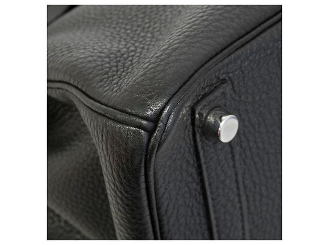 Hermès Borsa Hermes Birkin 30 in pelle Togo nera Nero - vista 6