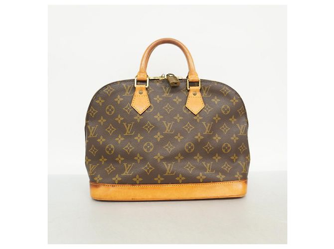 Borsa a mano Louis Vuitton Alma Monogram Marrone - vista 11
