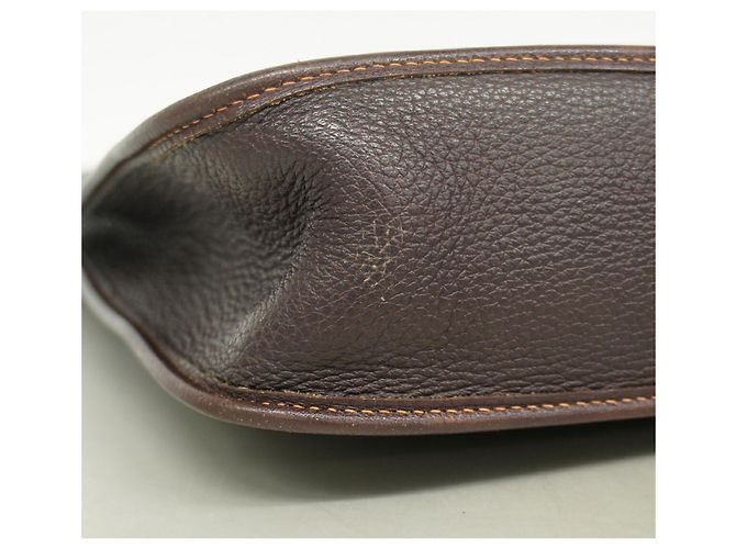 Hermès Borsa a tracolla Hermes Evelyne 1GM Marrone scuro - vista 7