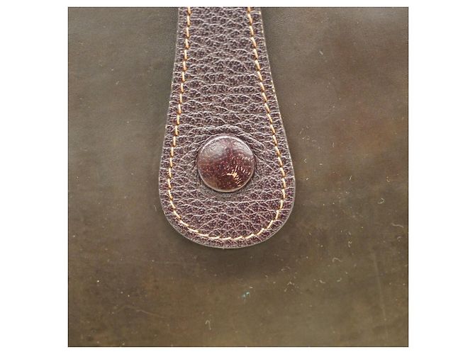 Hermès Borsa a tracolla Hermes Evelyne 1GM Marrone scuro - vista 8