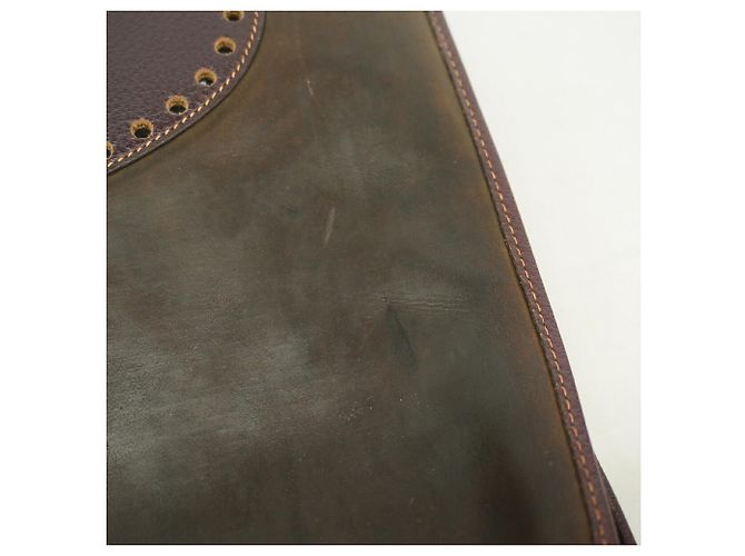 Hermès Borsa a tracolla Hermes Evelyne 1GM Marrone scuro - vista 9