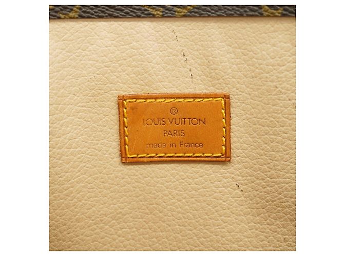 Borsa Tote Louis Vuitton Monogram Sac Plat Marrone - vista 5