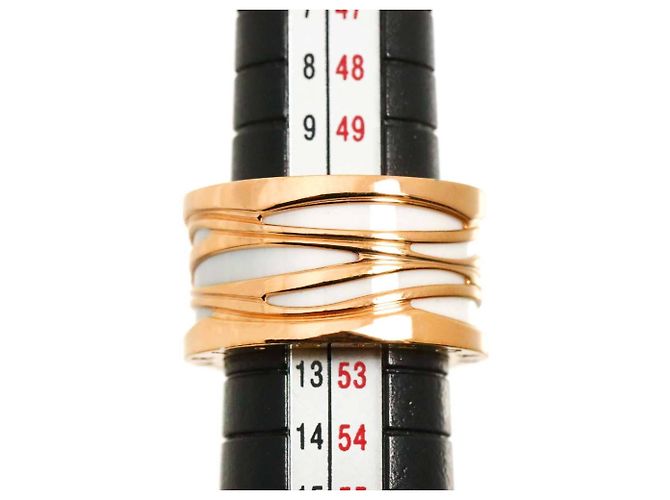 Bulgari Anello Bvlgari B-zero1 Legend Bianco D'oro - vista 7