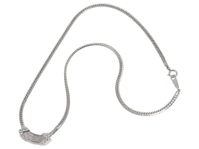 Céline Collana con pendente in diamanti Celine Argento - vista 2