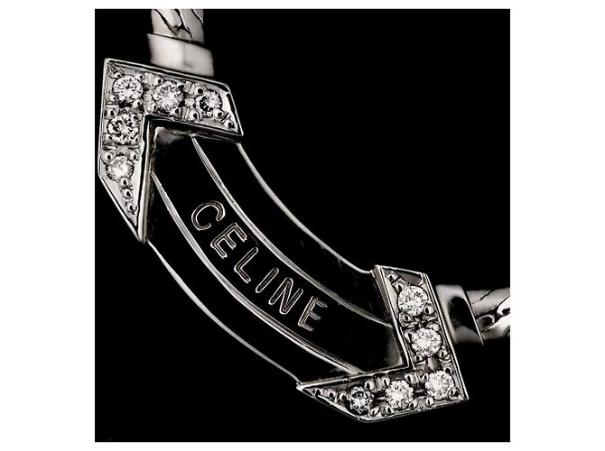 Céline Collana con pendente in diamanti Celine Argento - vista 8
