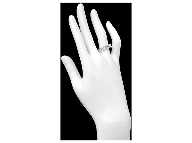 Bulgari Anello a Fascia Bvlgari B.zero1 in Oro Bianco 18K - vista 5