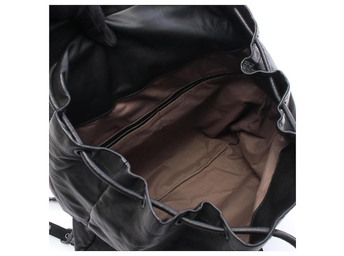 Zaino Bottega Veneta Black Intrecciato Nero - vista 3