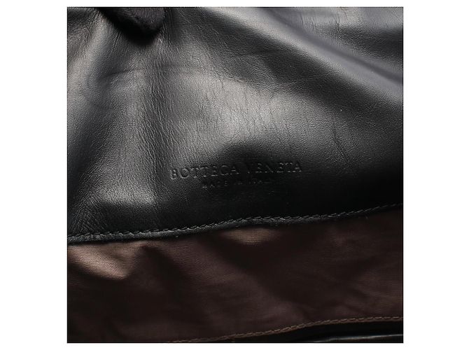 Zaino Bottega Veneta Black Intrecciato Nero - vista 4
