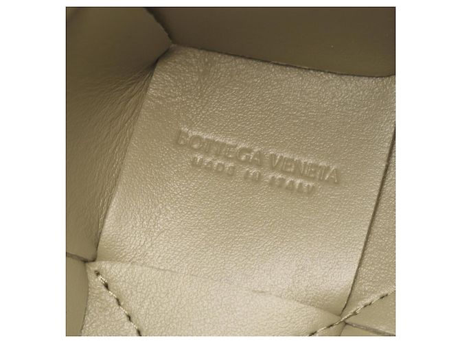 Bottega Veneta Cassette Mini Borsa a Secchiello a Tracolla Cachi - vista 4
