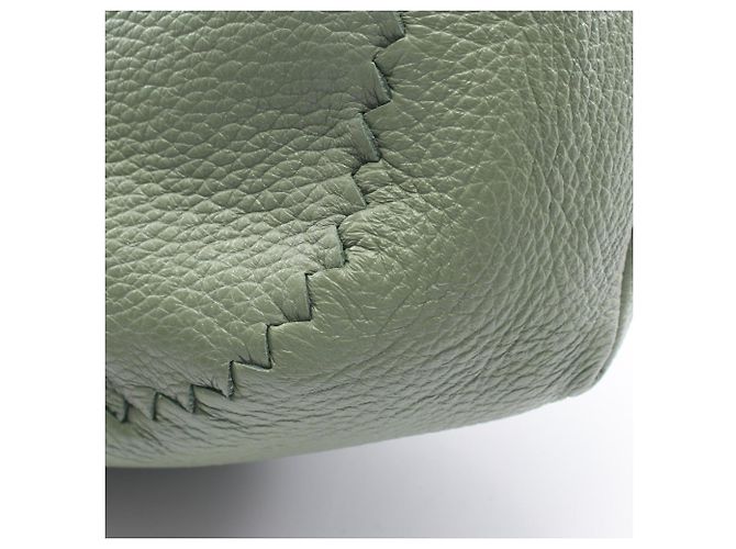 Borsa a tracolla hobo in pelle verde Bottega Veneta - vista 13