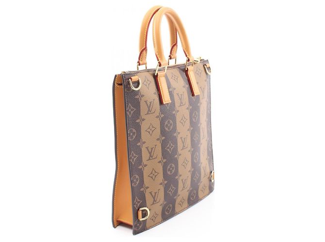 Louis Vuitton x NIGO Sac Plat Messenger Tote Bag Marrone Monogramma - vista 2