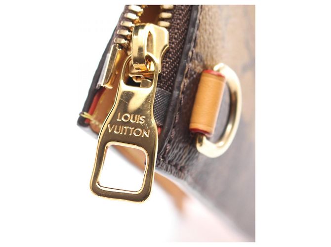 Louis Vuitton x NIGO Sac Plat Messenger Tote Bag Marrone Monogramma - vista 6