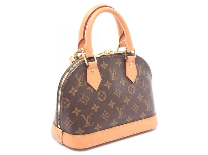 Louis Vuitton Alma BB Monogram Handtasche Braun Monogramm - Ansicht 2